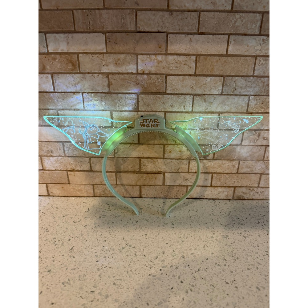 Disney Parks Star Wars Grogu Light-Up Ears Headband